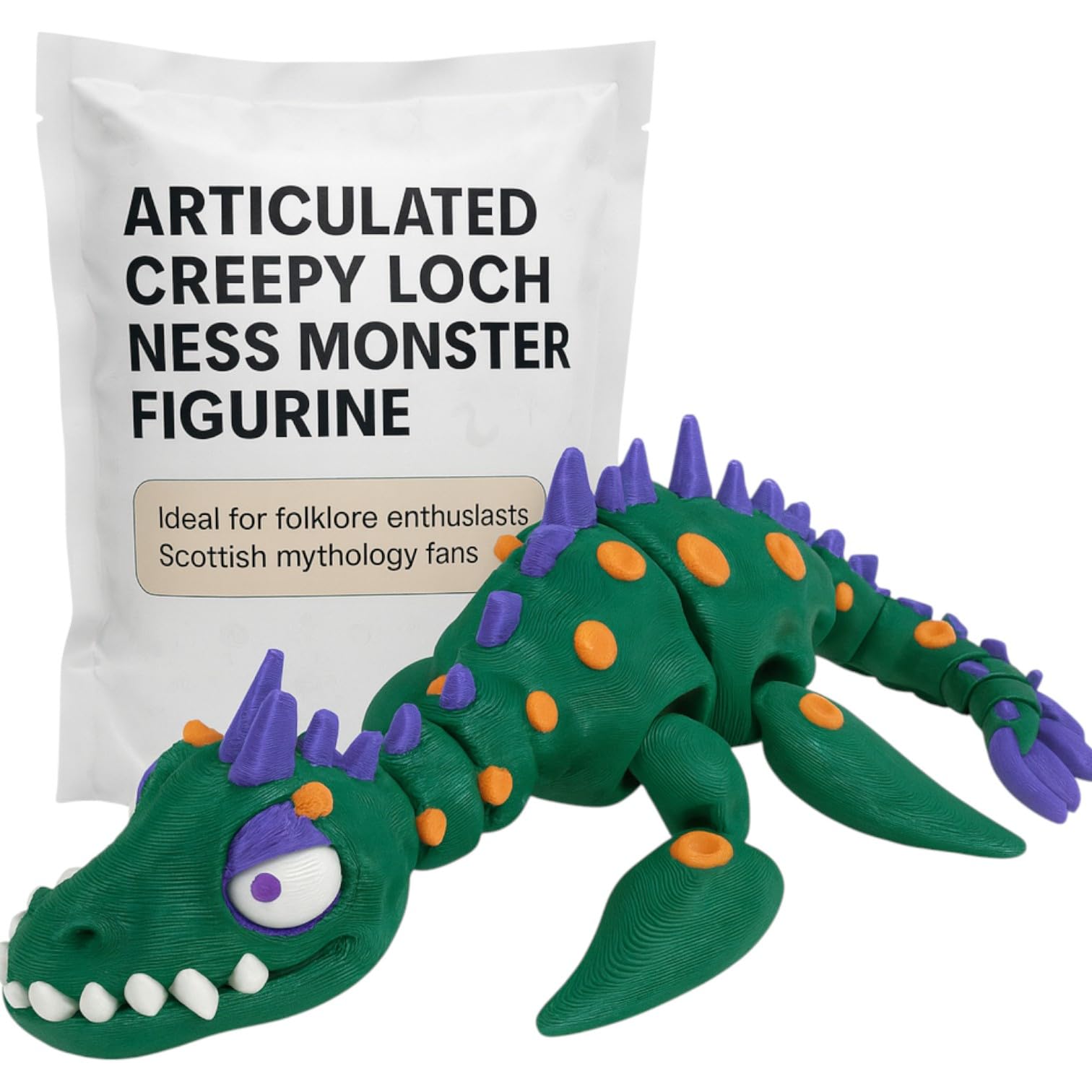 Amazon.com: Articulated Twisty Creepy Loch Ness Monster